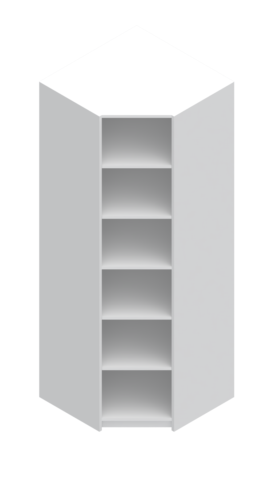 Corner Shelving Closet System