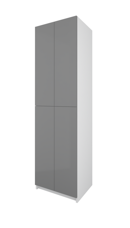 Floor Mount Adjustable Shelving System With Doors